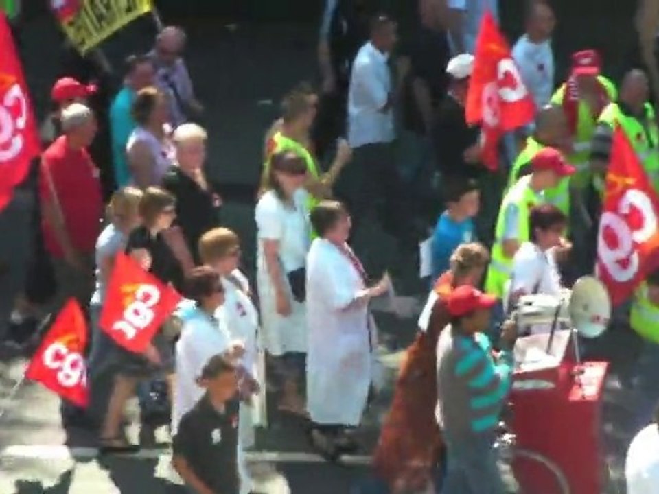 Retraites : cortège fourni à Charleville-Mézières