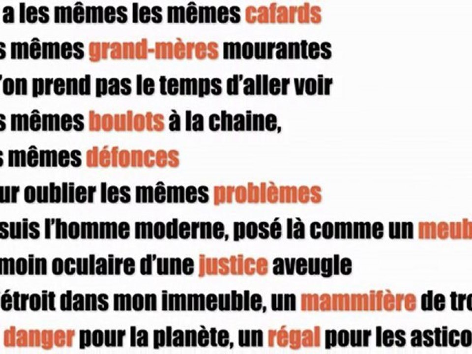 Benjamin Paulin L'homme moderne teaser