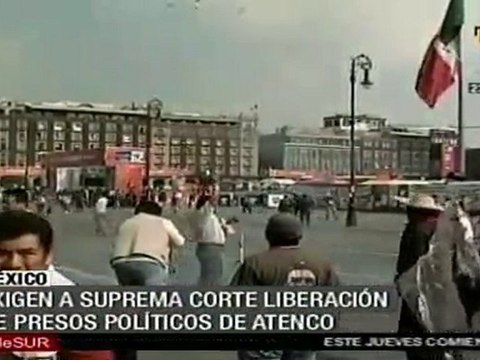 Exigen liberación de presos políticos en México