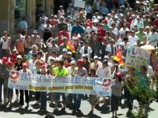 Manifestation Retraites à Agen (47)