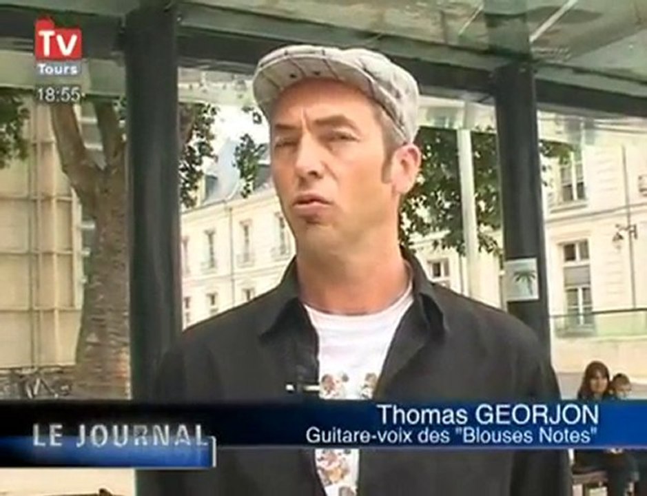 TV Tours - Fête de la musique Blouses Notes à Clocheville