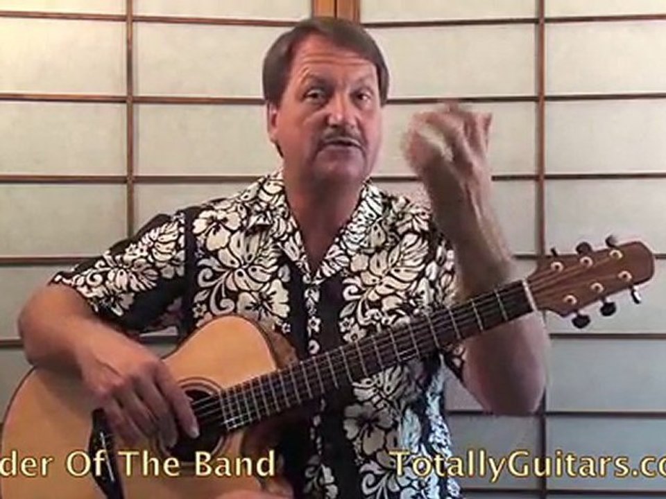 Dan Fogelberg - Leader Of The Band Guitar lesson