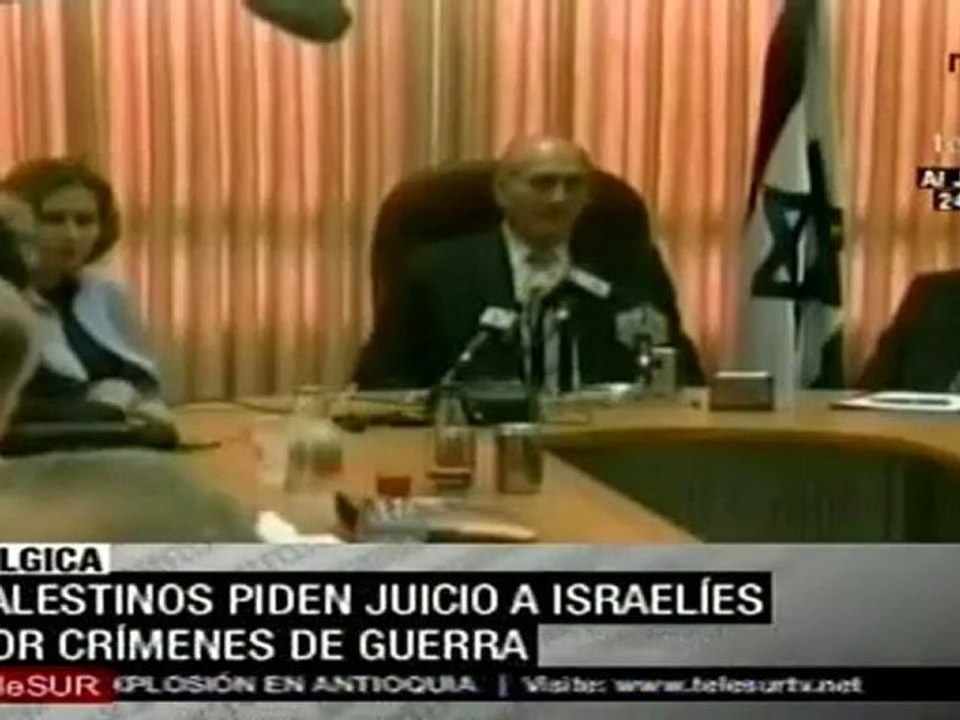 Palestinos piden juicio a israelíes por crímenes de guerra