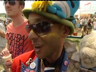 Prince Charles visits Glastonbury