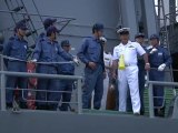 Japanese Maritime Self Defense Force pulls into Pearl Harbor