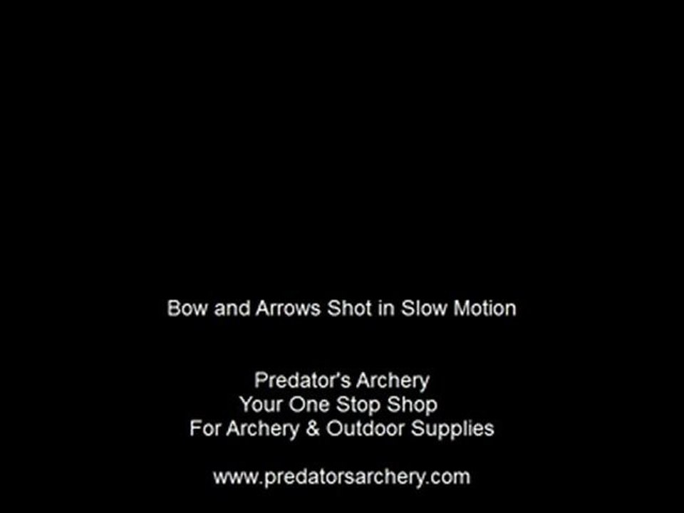 Bow and Arrow - Cool Slow Motion Clip