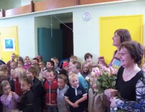 Départ de Marie-Odile Mercier (instit à St-Hilaire)