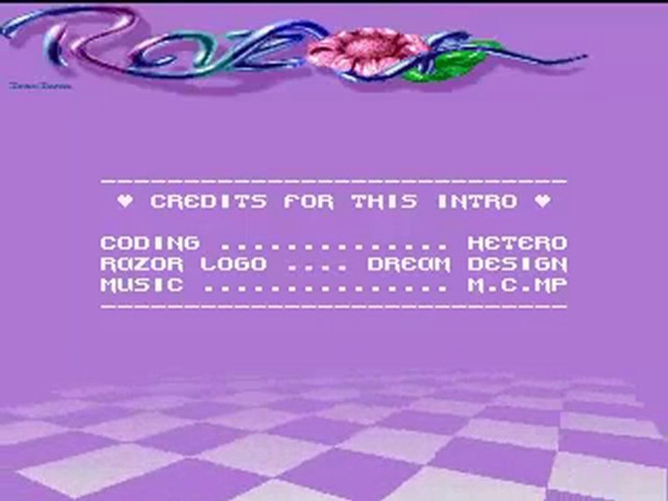 Razor 1911 Crack Intro #7 by Hetero/SAC