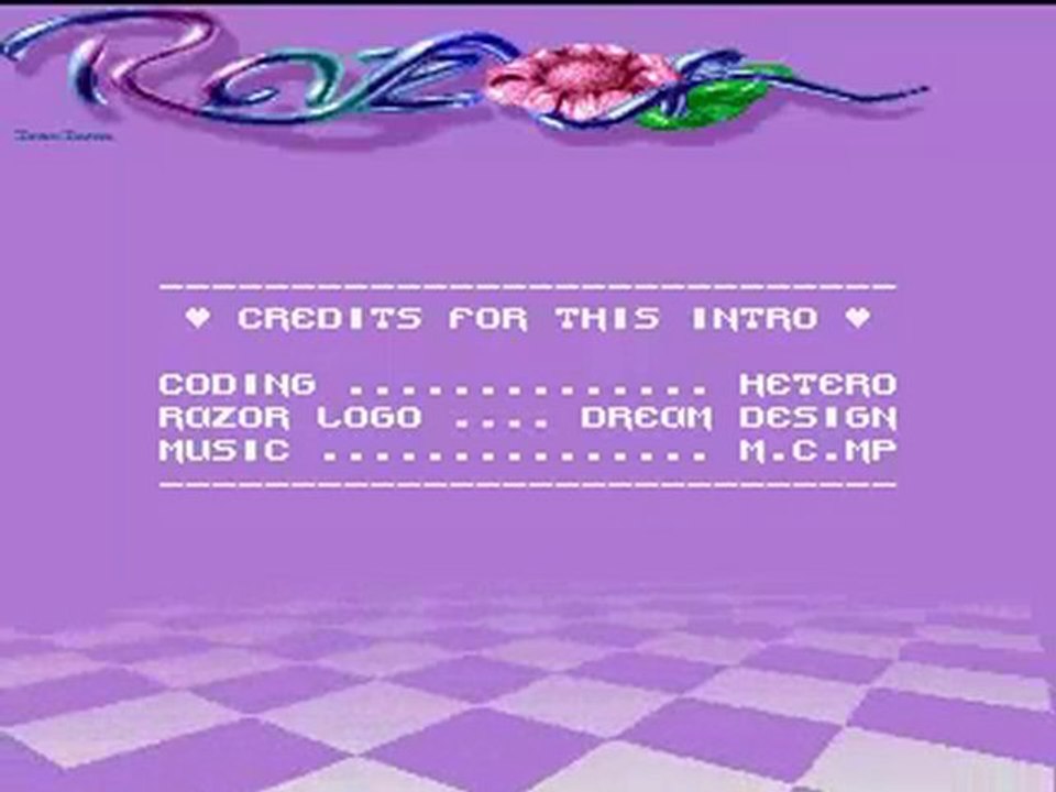 Razor 1911 Crack Intro #7 by Hetero/SAC