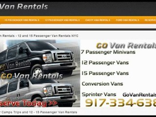 Best 15 Passenger Van Rental Deals in New York