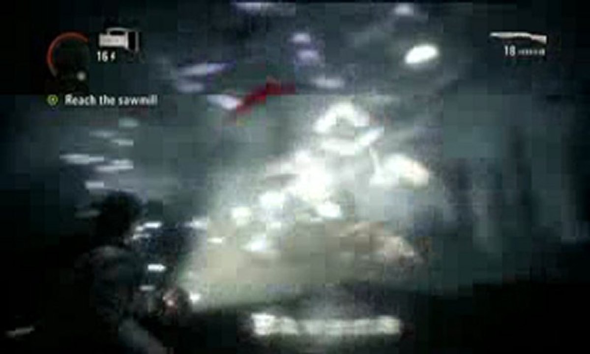 Alan Wake - DLC The Signal - Gameplay Book Birds Attack