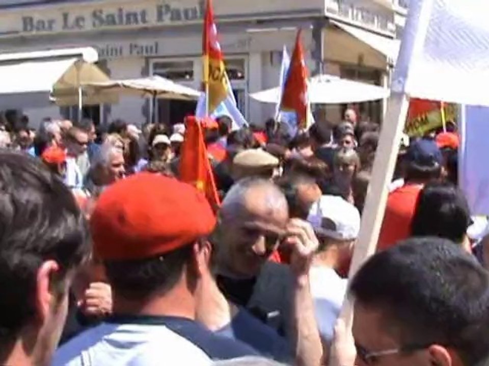 Manifestation 24 juin à Montluçon