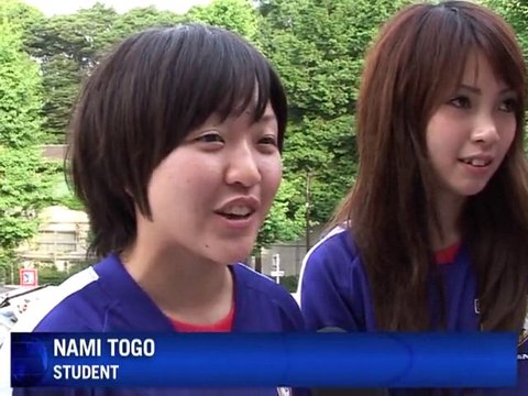 Japanese fans go wild after 3-1 victory over Japan