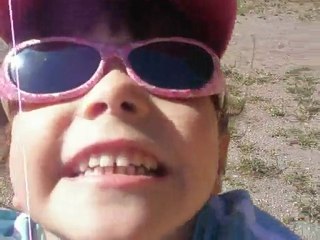 Hyères au Saint Saens, aire de jeux, Elisa et Mathieu début