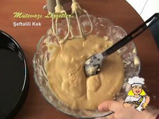 Şeftalili Kek