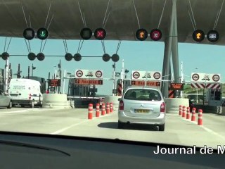 Viaduc de Millau - Mise en service du télépéage sans arrêt