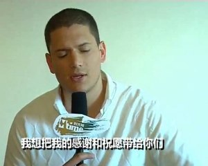 Wentworth Miller on MTime Interview (Q4)
