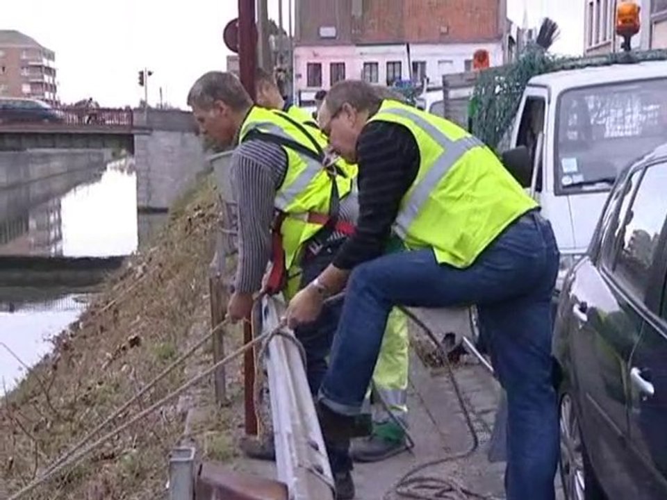 Calaisis TV: Le nettoyage des berges se terminent