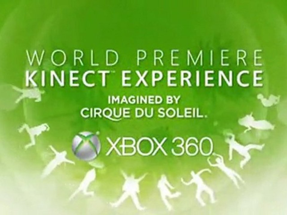 kinect - Cirque du Soleil Part1
