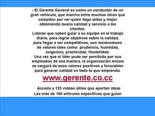 Calidad Superior y Liderazgo www.gerente.co.cc