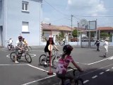 Activité vélo à l'école de Mulcey