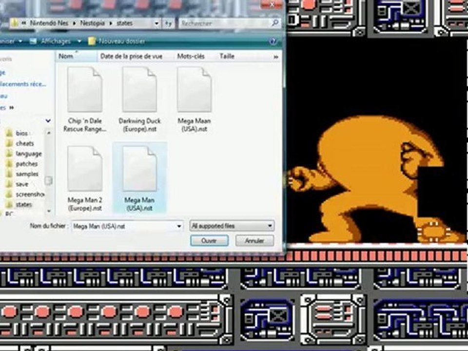 mégaman p8 1er Boss Tres dur !