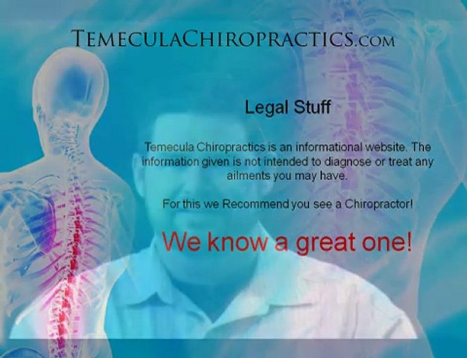 Chiropractor in Riverside County CA