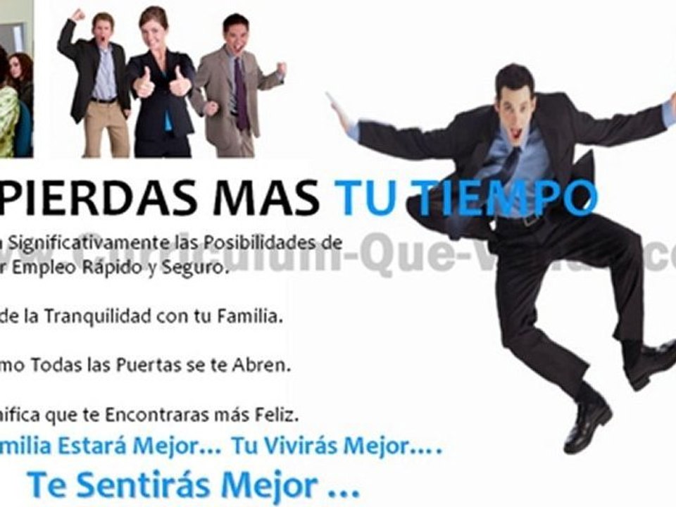 Impresionante Modelo de Curriculum Vitae que Vende