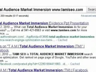 Total Audience Market Immersion Lakewood Ranch Sarasota FL