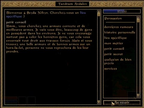 Jouons à Morrowind - 002 (2/2) Palabres