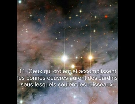 Le saint Coran Sourate 85 Les constellations ( Al-Buruj)
