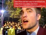 Robert Pattinson Interview at  Twilight Eclipse LA