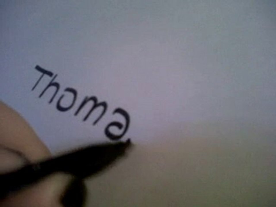 Thomas, my love.