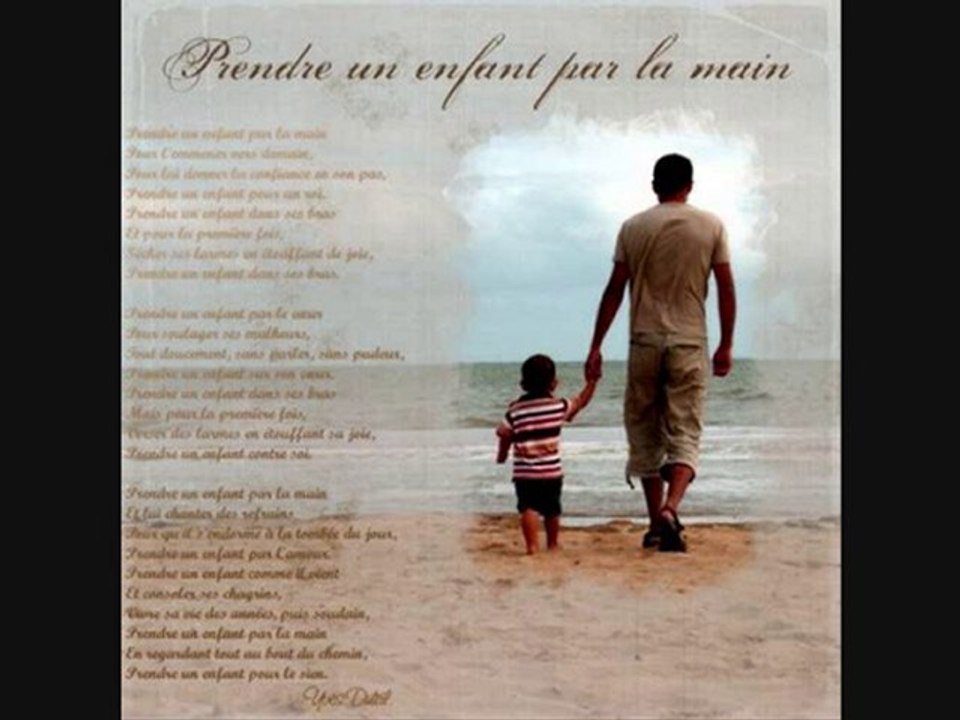 prendre  un enfant par la main par christian Arnault