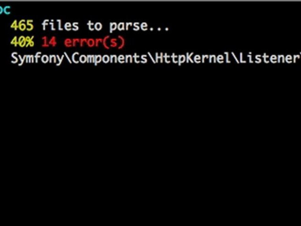 Checking PHPDoc...