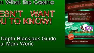 Blackjack - game Multi-deck Blackjack Book