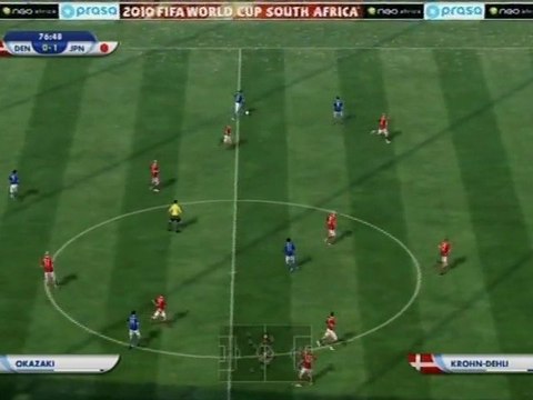 Danemark - Japon Coupe du Monde FIFA 2010 Partie 2