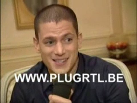 Wentworth Miller in Paris on PlugTV #2