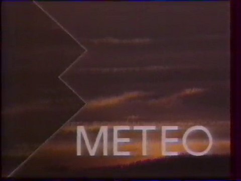 Génerique Météo + la Météo presenter par Michel Touret 1989