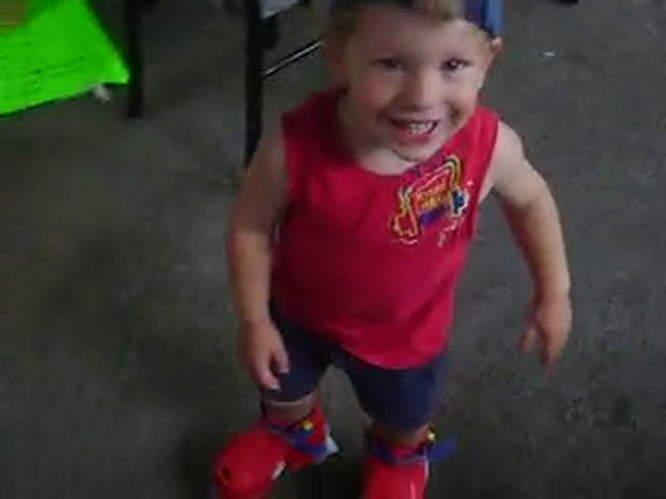 nathan en rollerblade