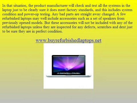 Refurbished Laptop Computers