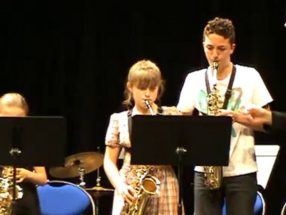 Saxophone élèves "When the Saints go marching in"