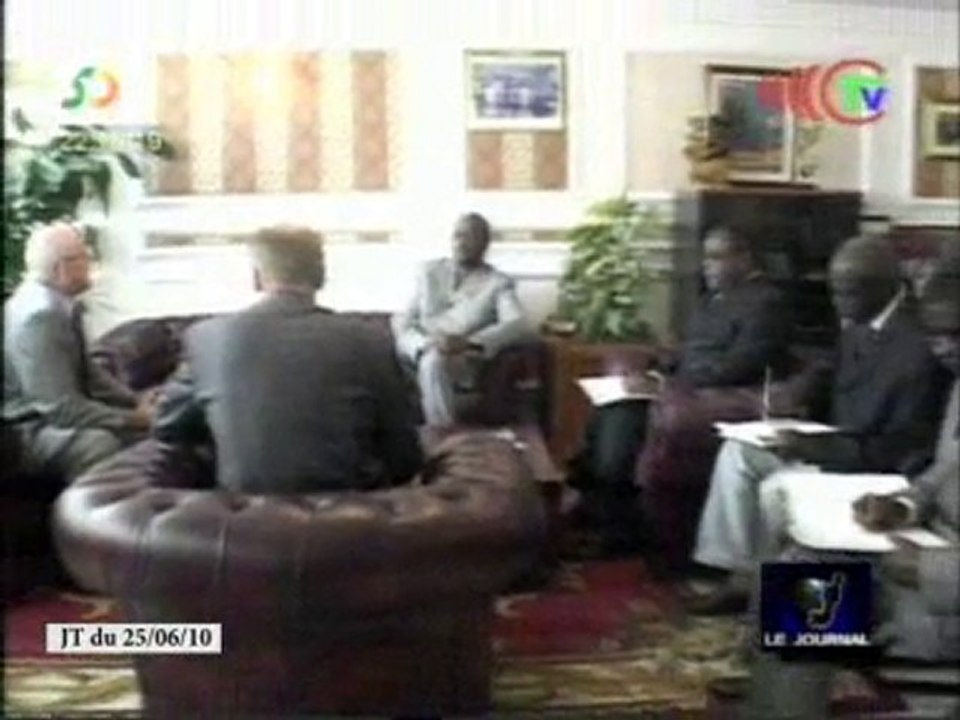 Le maire de Brazzaville et l’ambassadeur de Russie au Congo