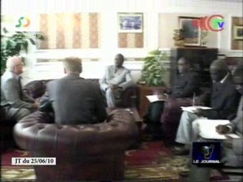 Le maire de Brazzaville et l’ambassadeur de Russie au Congo