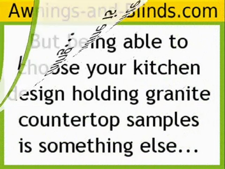 Granite Countertop Samples - Cut Granite Countertop Cost