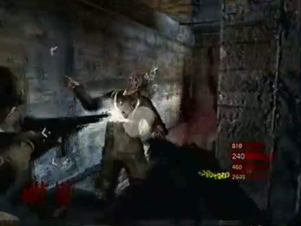 (vidéo délire)Call Of Duty World At War-Nazi Zombie partie 1