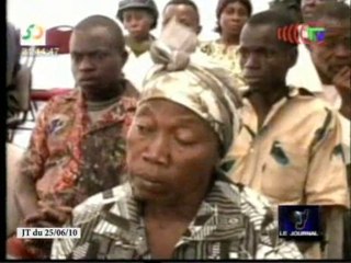 La cellule de crise face aux parents des victimes