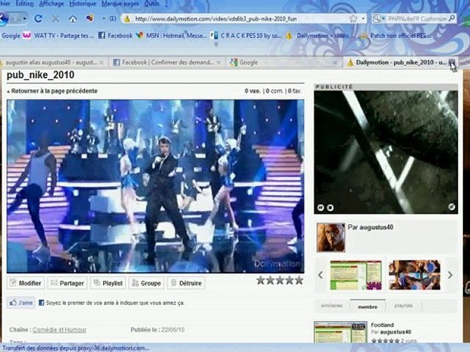 télécharger une vidéo par augustus40