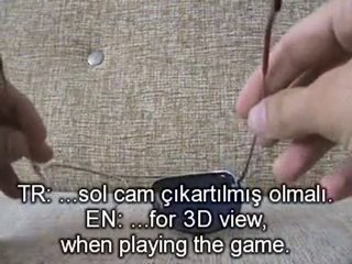 eski gözlükle 3D oyun