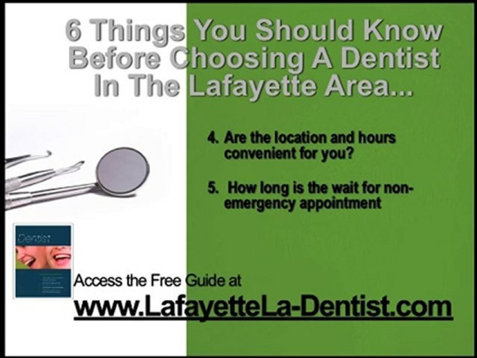 Lafayette Dentist in Louisiana - Cosmetic & Pediatric Denti